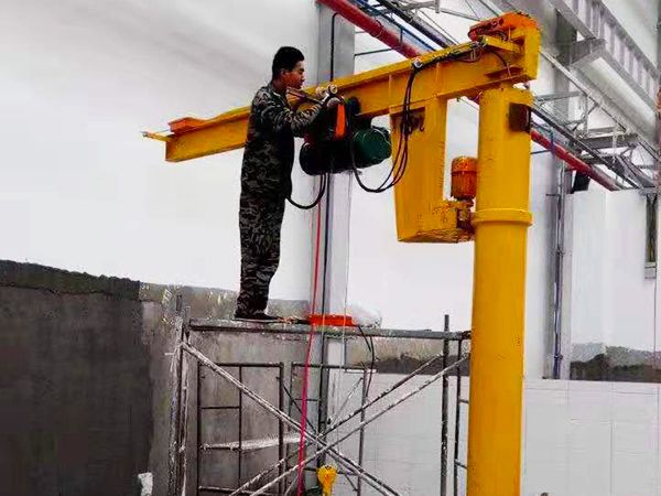 BZD type station column cantilever crane